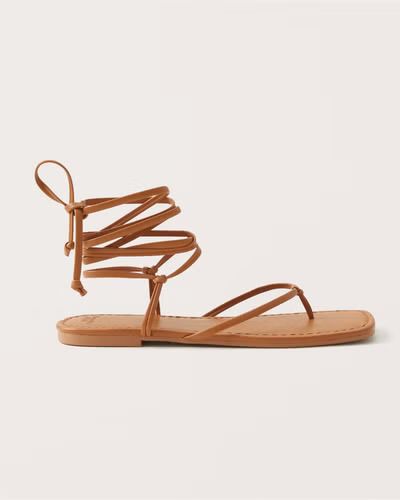 Women's Resort Strappy Sandals | Women's Swimwear | Abercrombie.com | Abercrombie & Fitch (US)