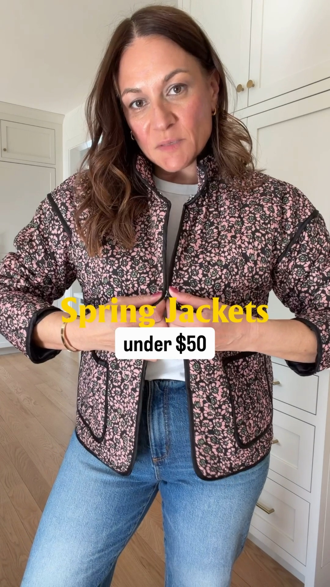 Great spring jackets all under $50.   Wearing size M in all.  

Spring outfits,  trench coat, cropped trench,  cute jackets,   Quilted jacket 

#LTKmomlife #LTKOver40 #LTKSaleAlert