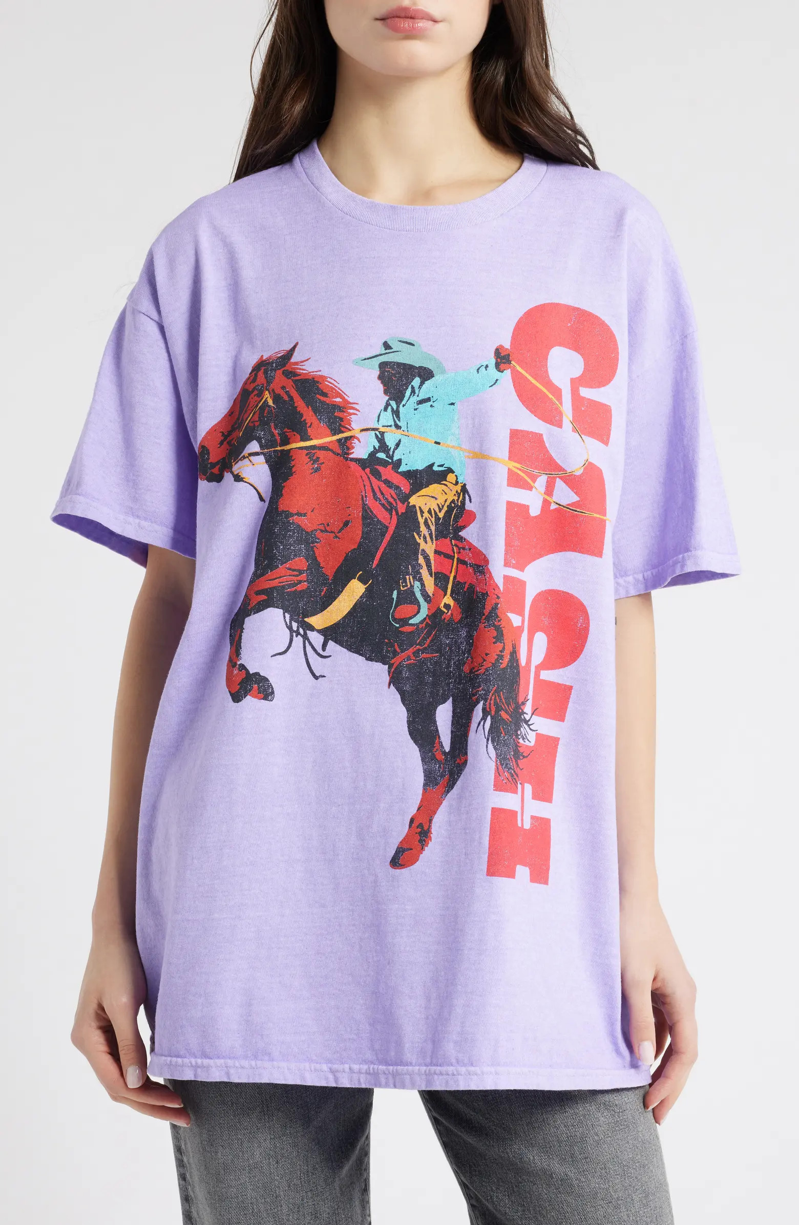 Merch Traffic Oversize Johnny Cash Boyfriend Graphic T-Shirt | Nordstromrack | Nordstrom Rack