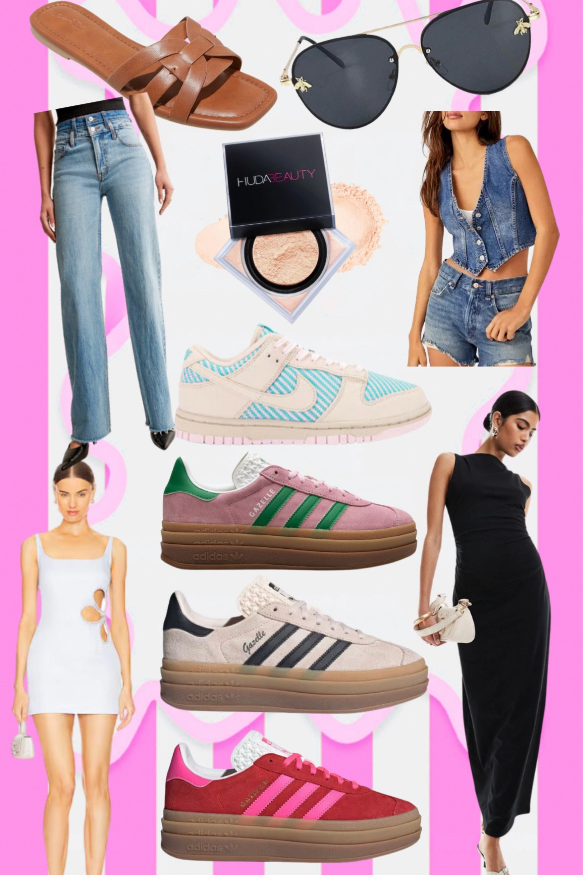 last weeks top sellers!!! 

1. $21 sunnies
2. fun gazelles
3. Abercrombie jeans (I do 27 long)
4. Sau Lee dress! I have the orange but the baby blue is SO CUTE!
5. Free People vest
6. Boat neck dress
7. Designer d*PE sandals 

#LTKstyletip #LTKfindsunder100