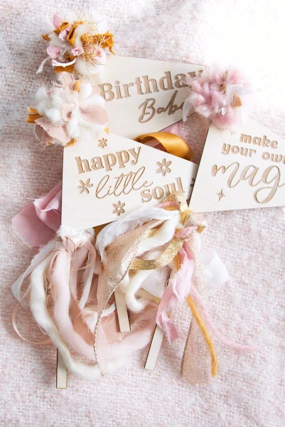 Magical Birthday First Birthday Mini Pennant Personalized | Etsy | Etsy (US)