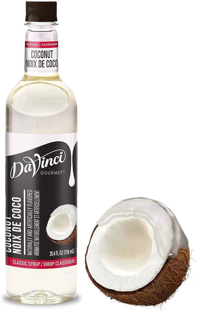 DaVinci Gourmet Classic Coconut Syrup, 25.4 Fluid Ounces (Pack of 1) | Amazon (US)