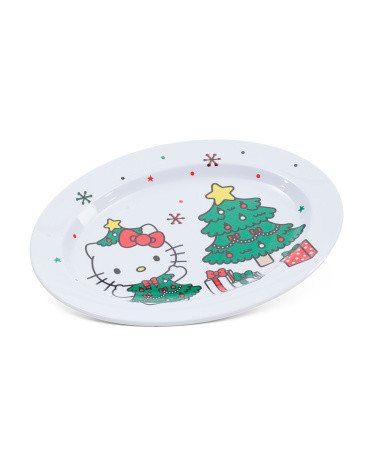 Hello Kitty Xmas Tree Melamine Platter | Kitchen & Dining Room | Marshalls | Marshalls