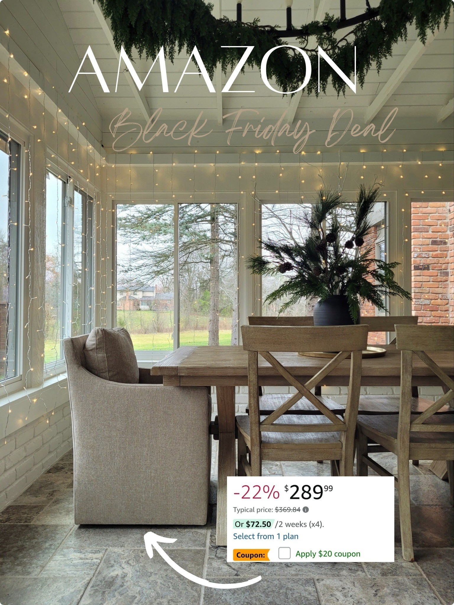 Amazon Black Friday Deal on my designer inspired upholstered dining chairs - only $269!

#LTKCyberWeek #LTKHome #LTKSaleAlert