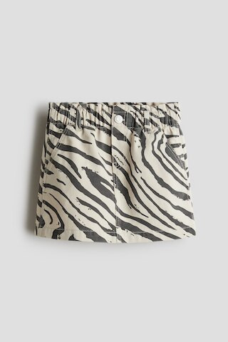 H & M - Cotton Twill Skirt - Beige | H&M (US + CA)