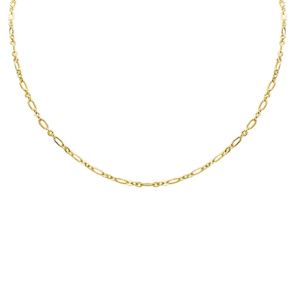 Paperclip Chain 20" Gold Plated Adjustable | La Soula Jules