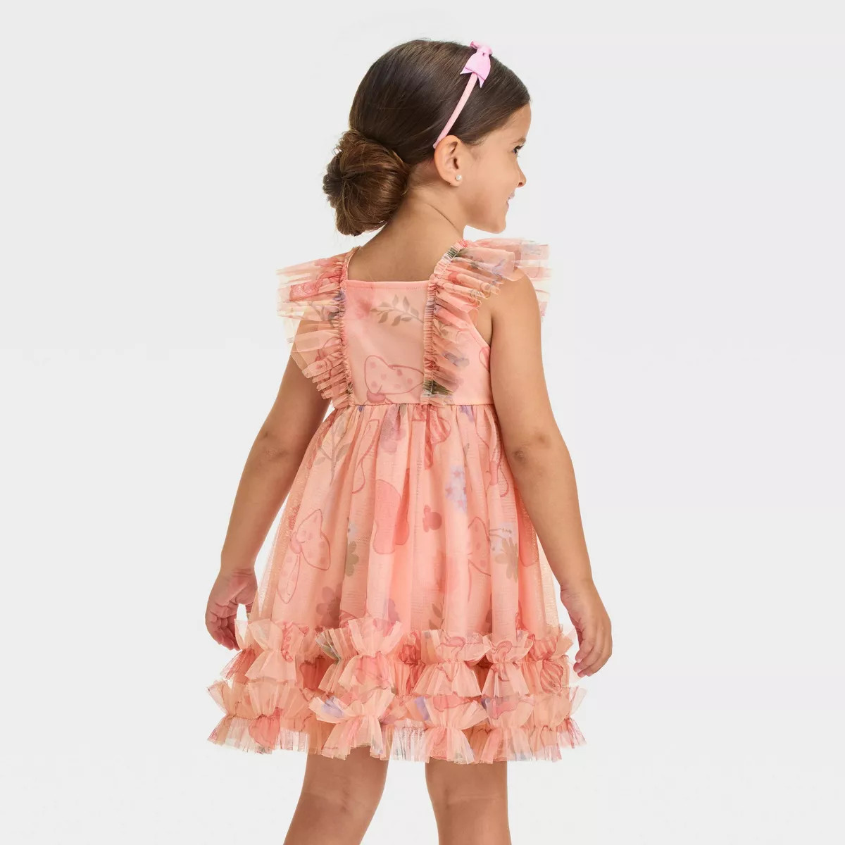 Toddler Girls' Disney Minnie Mouse Collection Tulle Dress - Pink | Target