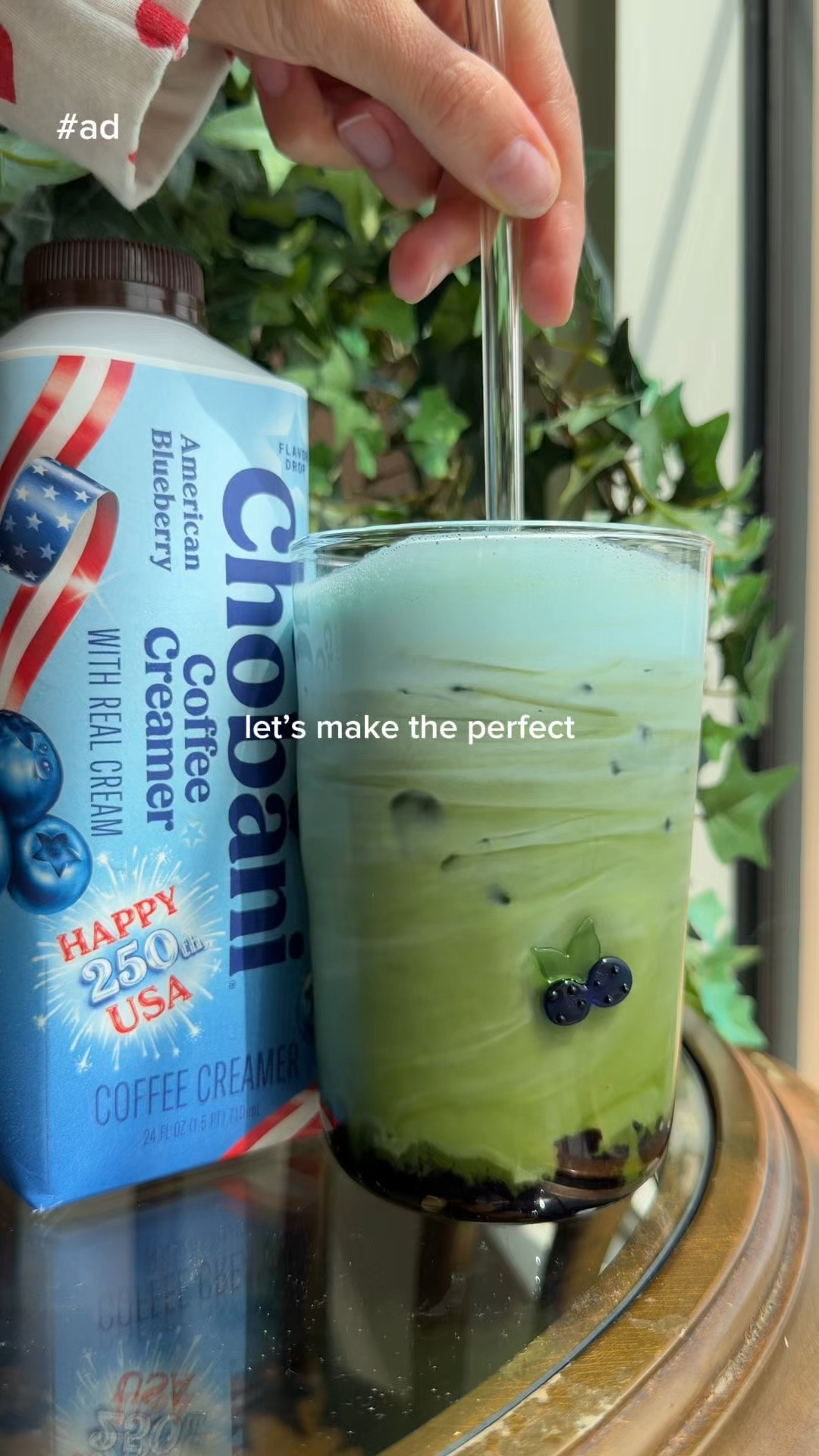 #ad it is officially blueberry matcha season 🙂‍↕️🍵🫐as a die hard @Chobani creamer fan this new American Blueberry flavor is THE BEST new creamer to my summer lineup! 

Available at @target in stores for a limited time starting 6/14! Get your hands on it while you can!

 #TargetPartner #coffetok #coffeereview #chobanicreamer

#LTKmorningroutine #LTKfoodie
