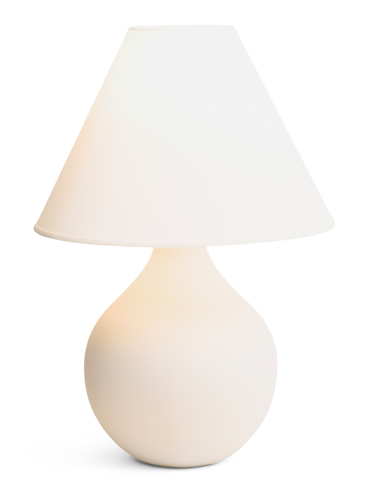 25in Helena Matte Ceramic Table Lamp With Linen Shade | Bedroom | Marshalls | Marshalls