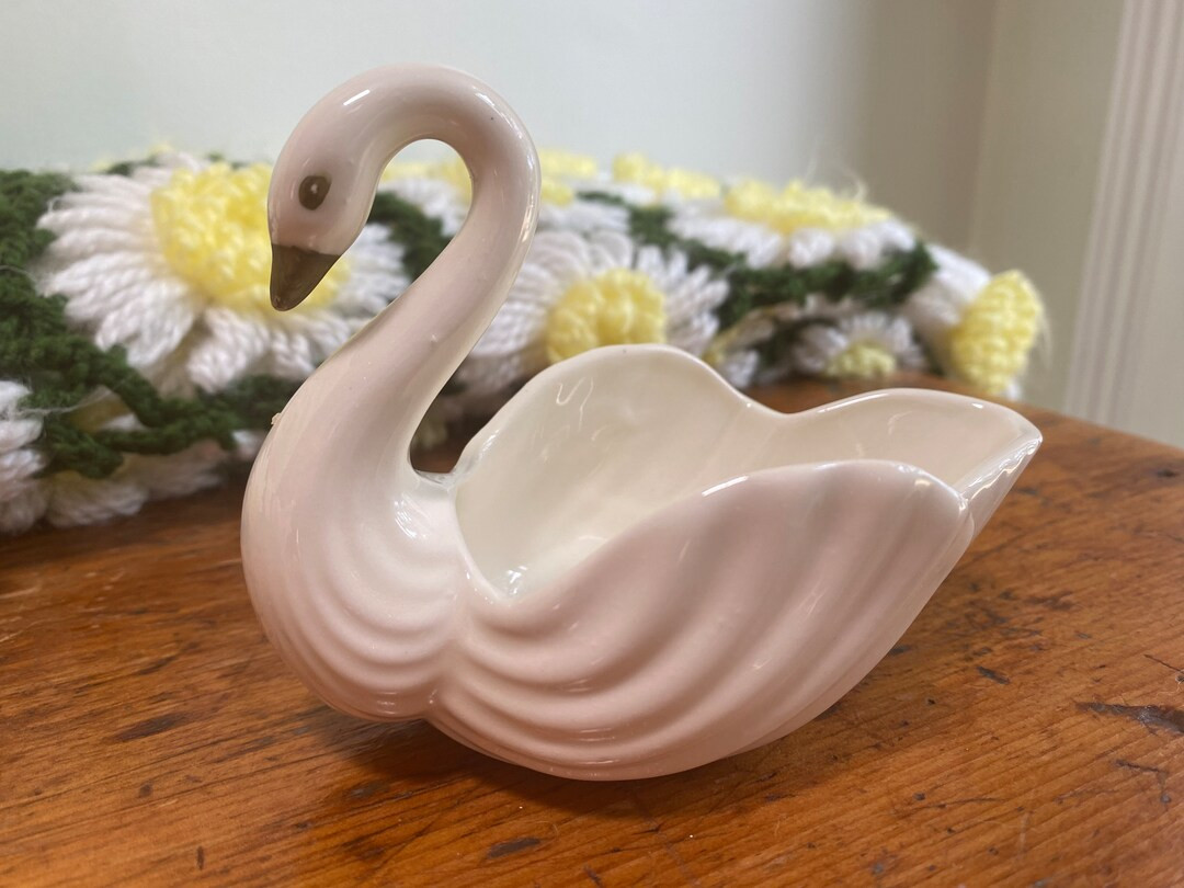 Vintage swan planter | Etsy (US)