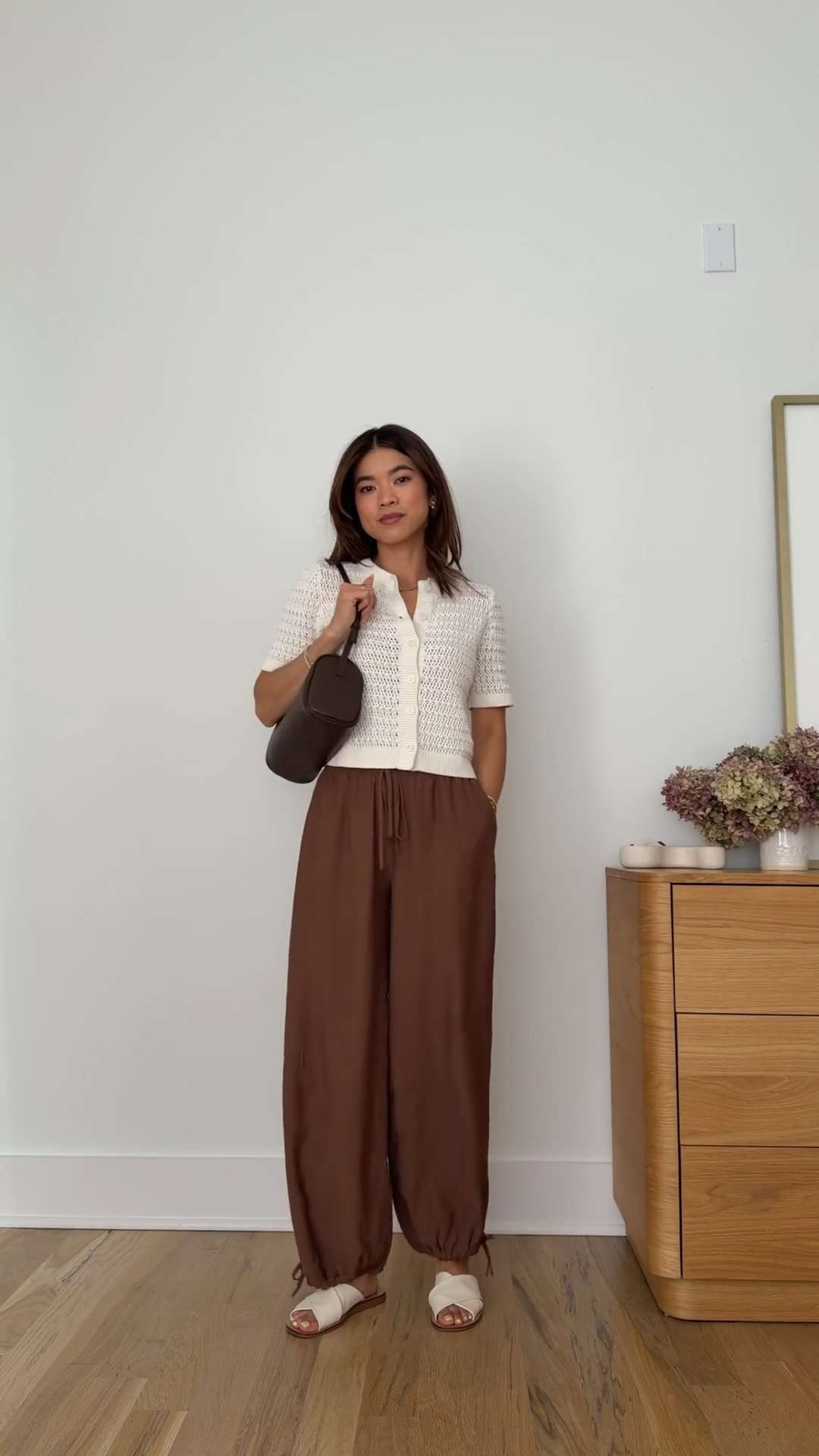 The cutest pants from @abercrombie. I love that they come in petite friendly sizing as well! 

Sizing info:
Abercrombie Convertible Crinkle Balloon Pull-On Pant - Size XXS Short in Brown 
Abercrombie Textural Short-Sleeve Crew Cardigan - Size XS in Cream 

petite fashion, get dressed with me, outfit inspiration, ootd, nashville outfit, Nashville influencer, petite style, vacation style, casual outfits, mom style, petite pants, spring outfits, spring outfit info, spring pants, spring outfit idea, spring top, spring sweater, spring shoes, balloon pants, petite comfy pants, abercrombie pants, summer sweater, 

 

#LTKPetite #LTKSeasonal #LTKootd