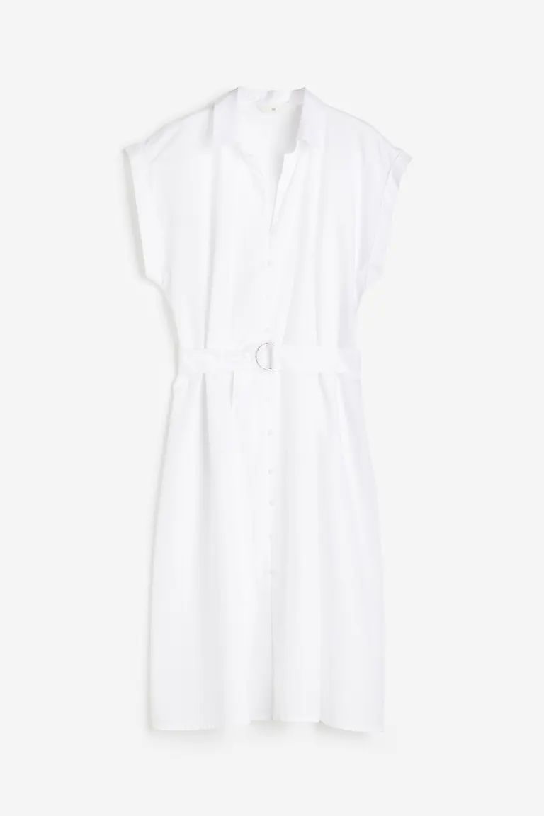 Shirt Dress with Belt | H&M (US + CA)