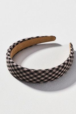 Plaid Puffy Headband | Anthropologie (US)