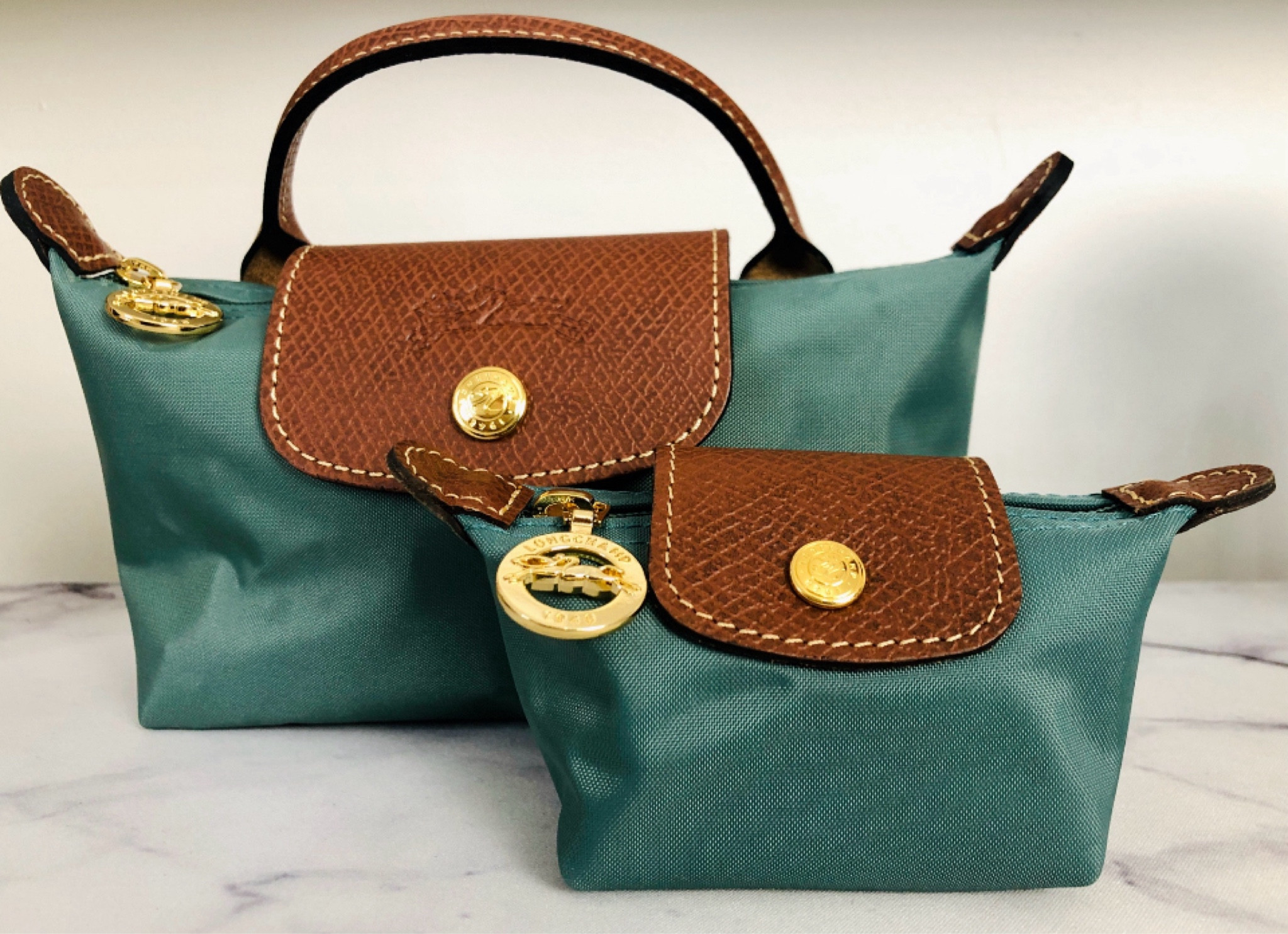 【Longchamp】 Le Pliage Original Handle Pouch Sage Longchamp Le Pliage Original Handle Pouch Sage | eBay