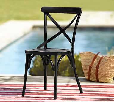 X-Back Indoor/Outdoor Bistro Chair | Pottery Barn (US)