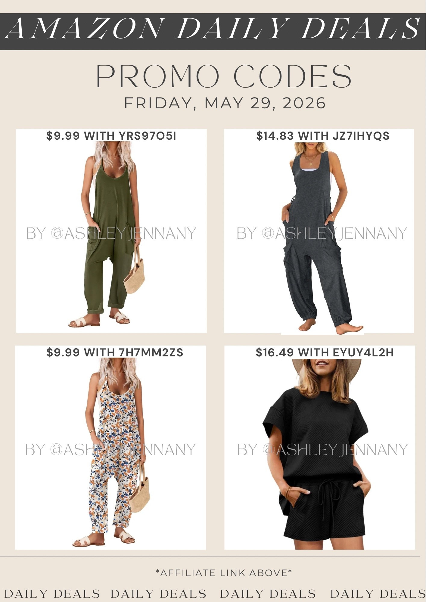Amazon deals

#LTKSaleAlert #LTKMidsize #LTKootd