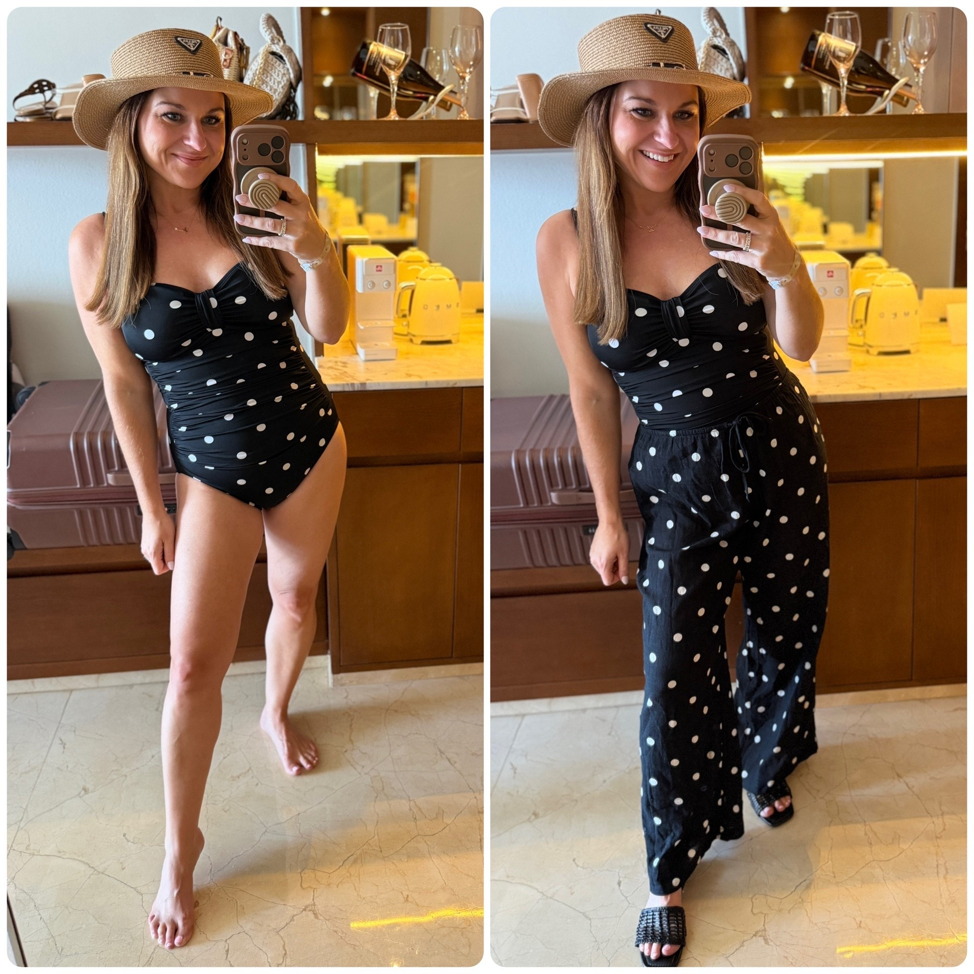 Swimwear from @target. Medium swimsuit Small pants