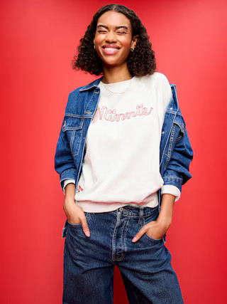 Old Navy x Disney Minnie Mouse SoComfy Oversized Graphic Sweatshirt | Old Navy (US)