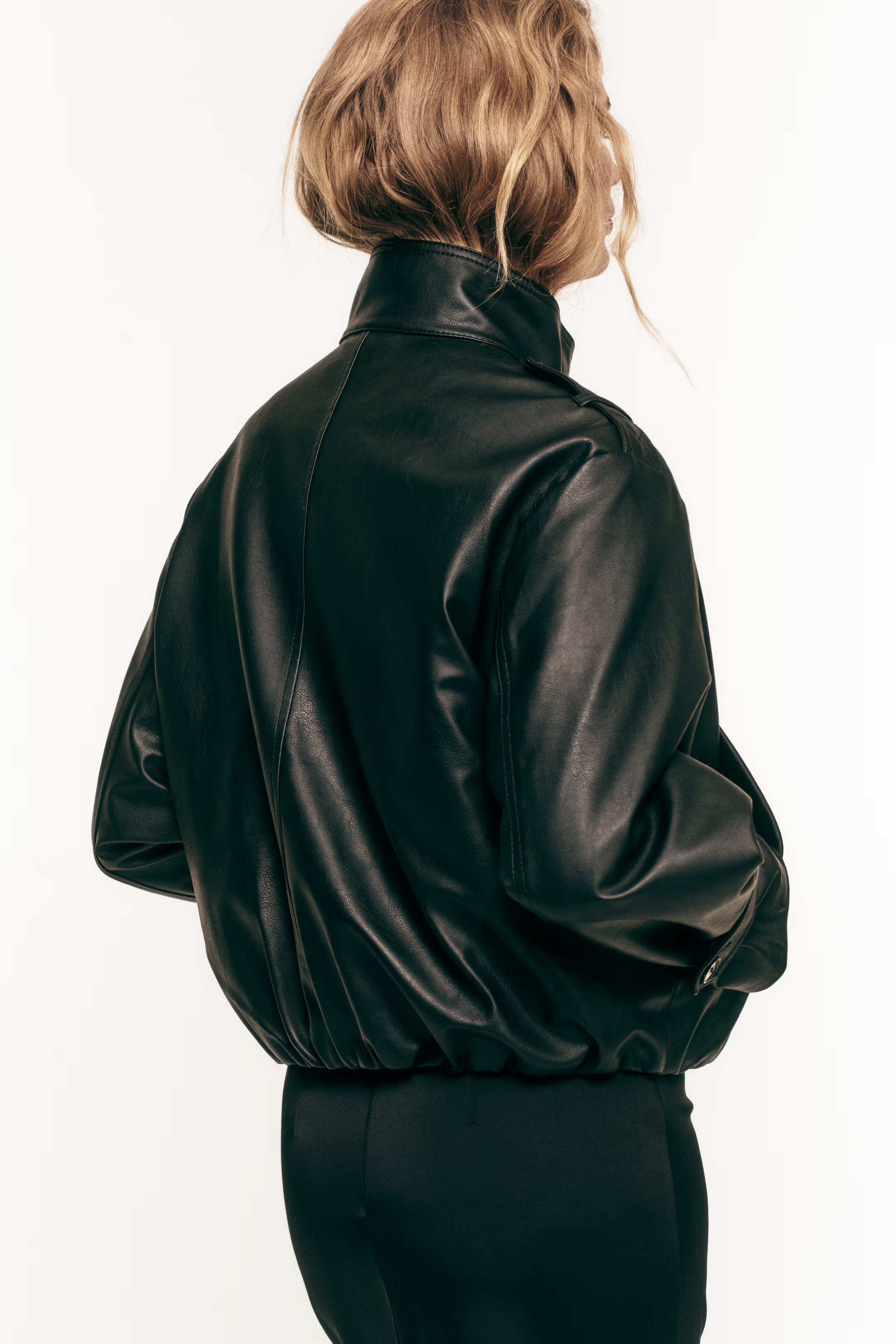 Oversized Coated Jacket | H&M (US + CA)