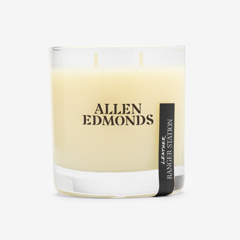 Ranger Station x Allen Edmonds Leather + Pine Candle | Allen Edmonds