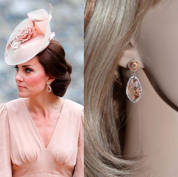 Handmade Kate Middleton Celebrity Inspired Blush Cubic | Etsy | Etsy (US)