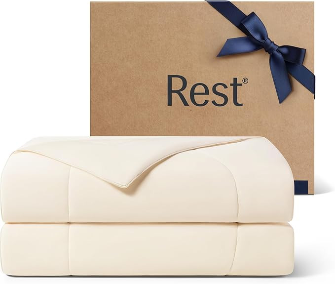 REST® Evercool® Cooling Comforter, King/Cali King, Blanket for Hot Sleepers, All Season Bedding... | Amazon (US)