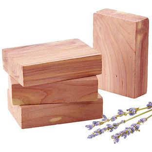 Cedar & Lavender Blocks Pkg/4 | The Container Store