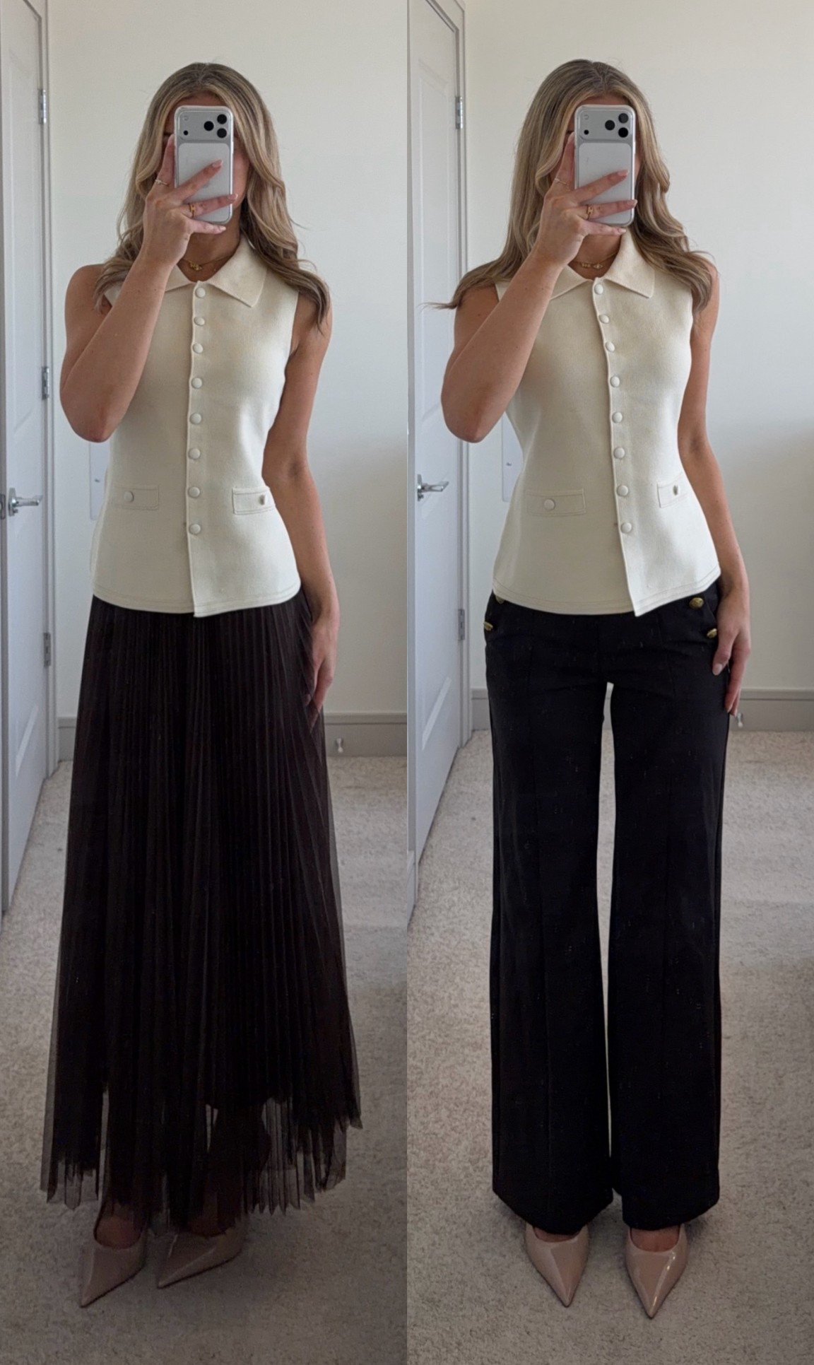 styling beige cardigan for the office from @Next US 🫶🏼 #AD

#LTKootd #LTKWorkwear