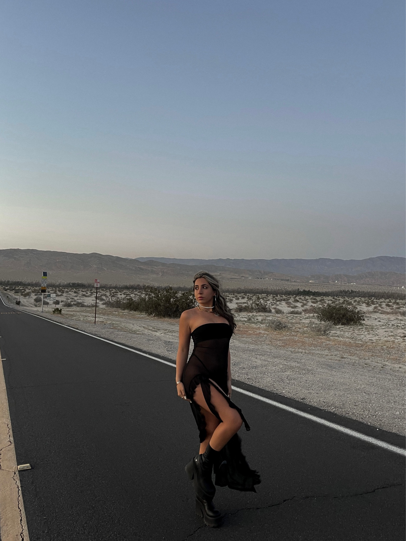 Strapless, maxi dress, leg cutout, boots, festival style, all black, trendy, chic 

#LTKunder100 #LTKstyletip #LTKSeasonal