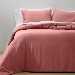 Heavyweight Linen Blend Comforter & Sham Set - Casaluna™ | Target