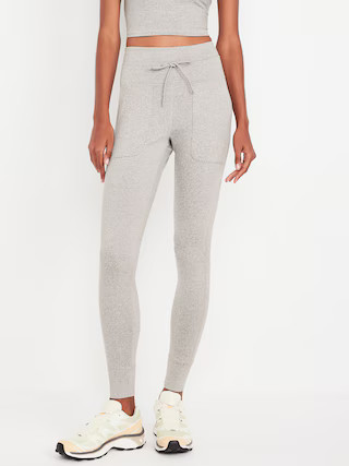Extra High-Waisted CloudComfy 7/8 Leggings | Old Navy (US)