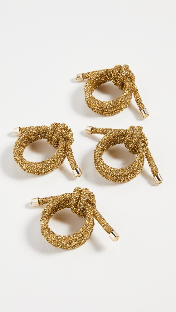 Kim Seybert Glam Knot Napkin Rings | Shopbop | Shopbop