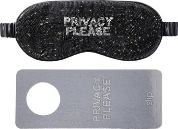 Privacy Please Sleep Mask & Door Hanger Set | Nordstrom Rack