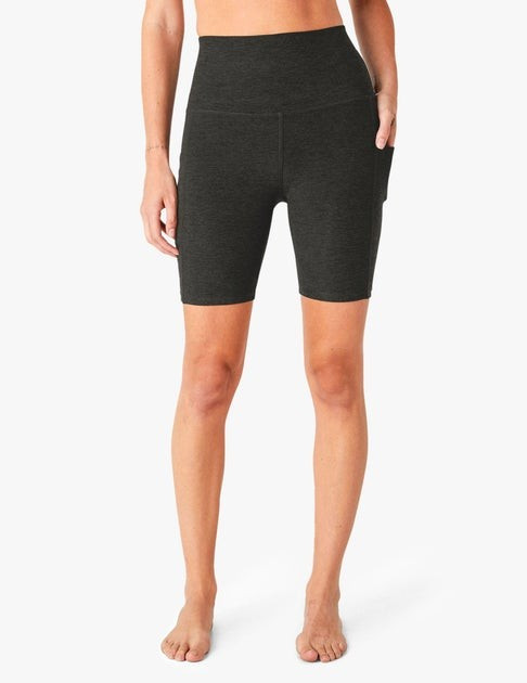 Spacedye Team Pockets Biker Short | Beyond Yoga
