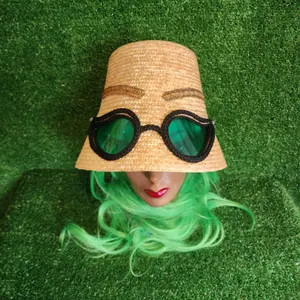 Cat Eye Hat, Sunglass Hat, Sunglasses Hat, Aloha Movie Hat, Tiki Hat, Retro  Hat, Palm Royale Hat... | Etsy (Global)