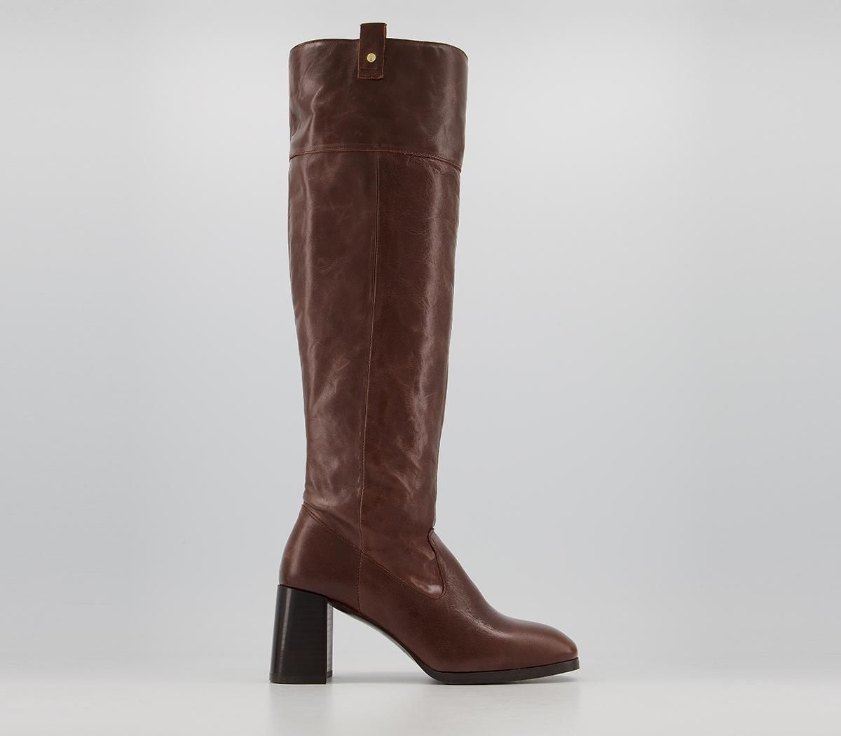 Kacey Platform Knee Boots | OFFICE London (UK)