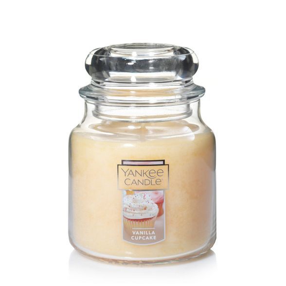 14.5oz Glass Jar Vanilla Cupcake Candle - Yankee Candle | Target