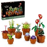 LEGO Botanicals Tiny Plants - Artificial, Fake Indoor Plant Building Set for Home, Kitchen, Desk ... | Amazon (US)