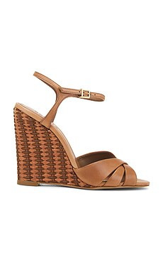 Schutz Keefa Wedge in Caramel Coffee from Revolve.com | Revolve Clothing (Global)