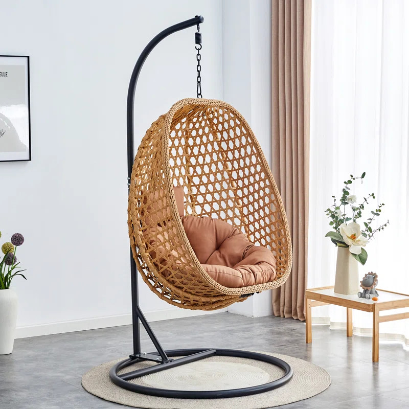 Charlie-Jade 1 Person Swing Chair with Stand | Wayfair North America