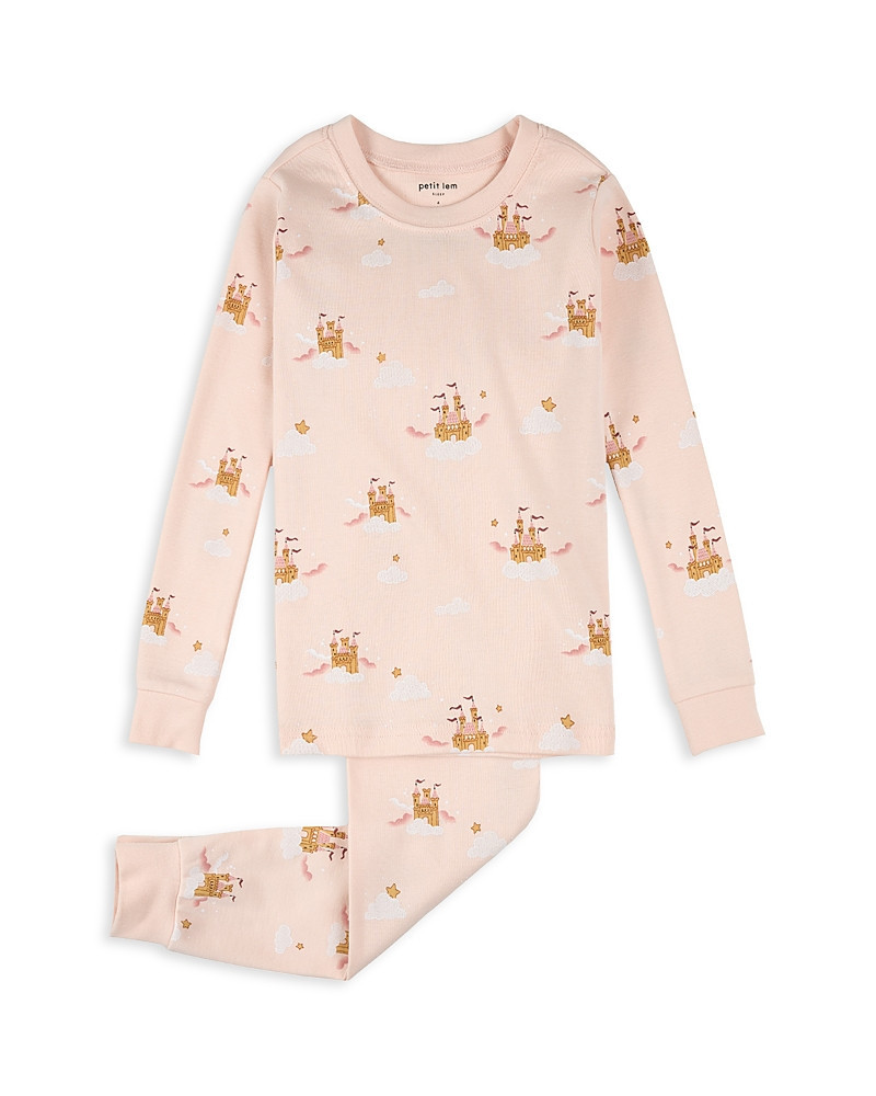 petit lem Girls' Magic Castle Print Pajama Set - Little Kid | Bloomingdale's (US)