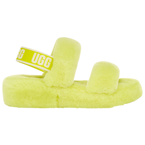 UGG Oh Yeah Slide - Women's Shoes - Yellow / Yellow, Size 5.0 | Eastbay