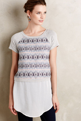 Skirted Baseball Tee | Anthropologie (US)
