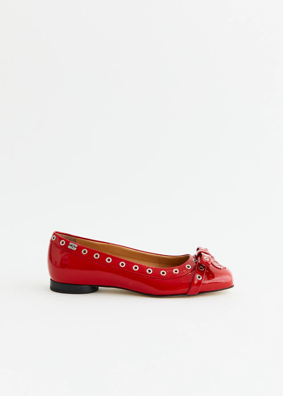 Eyelets Bow Ballerinas | Incu
