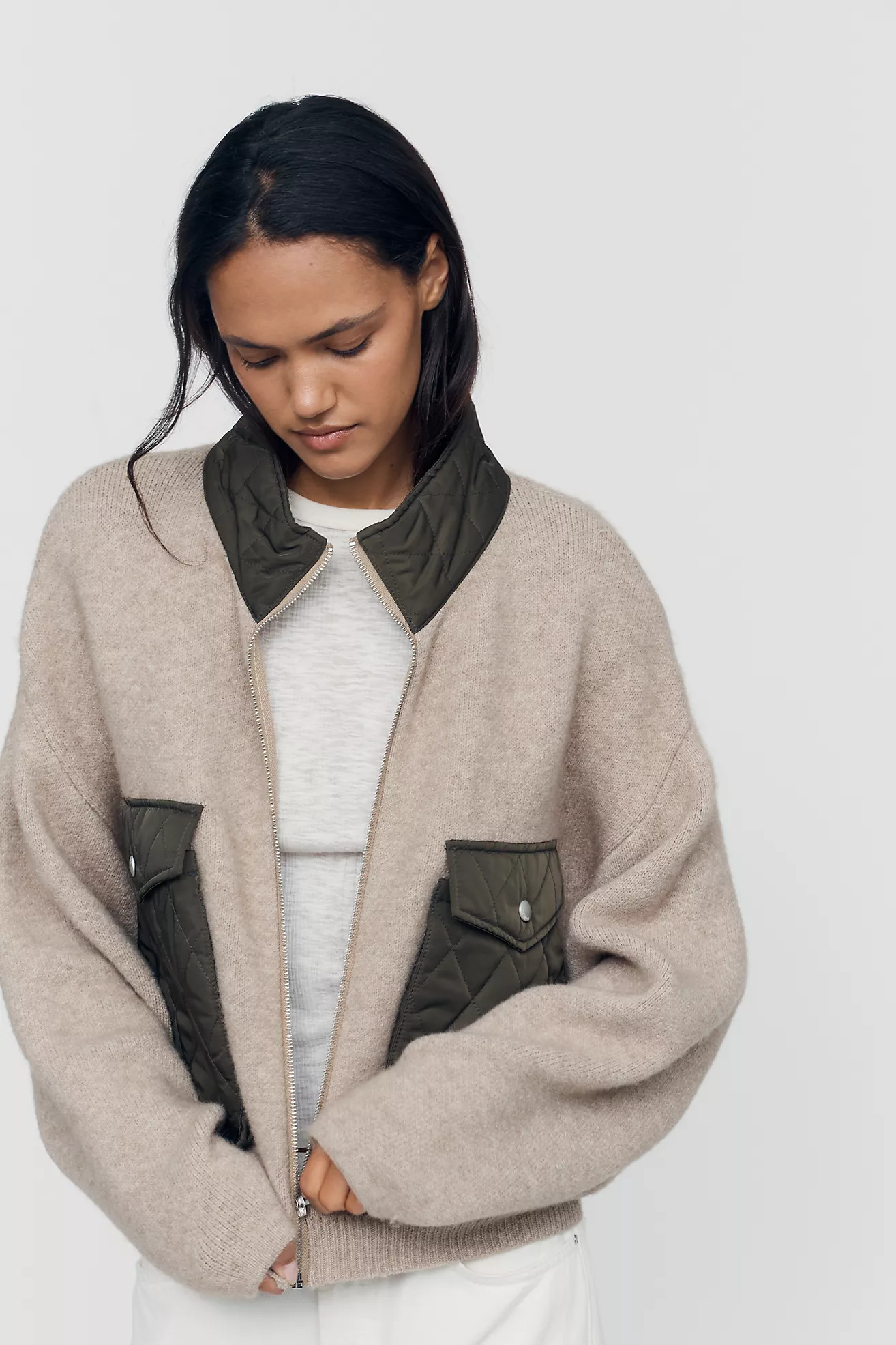 BLANKNYC Army Brat Quilted Jacket | Anthropologie (US)