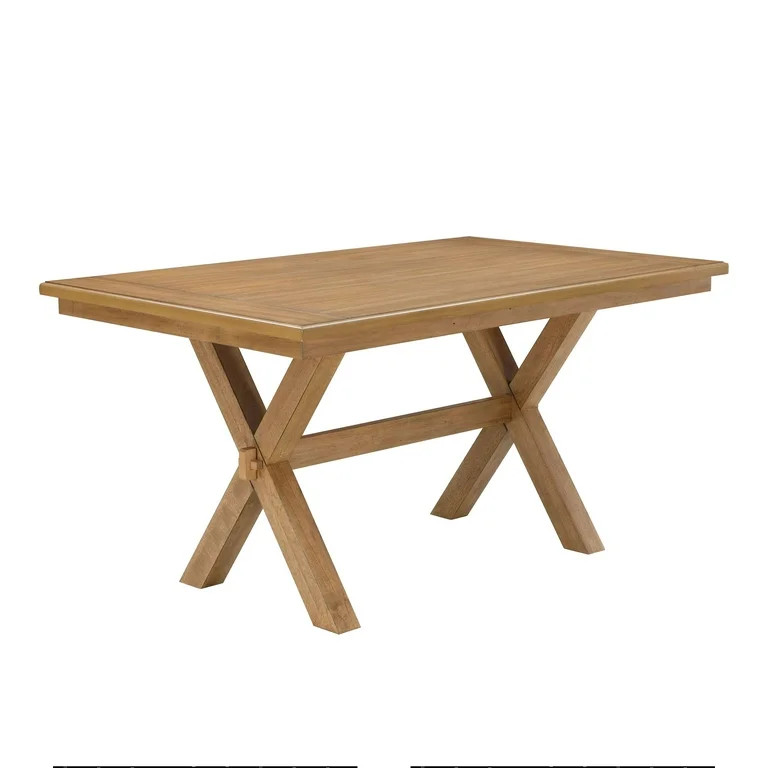 Better Homes & Gardens Maddox Crossing Dining Table, Light Honey Finish | Walmart (US)