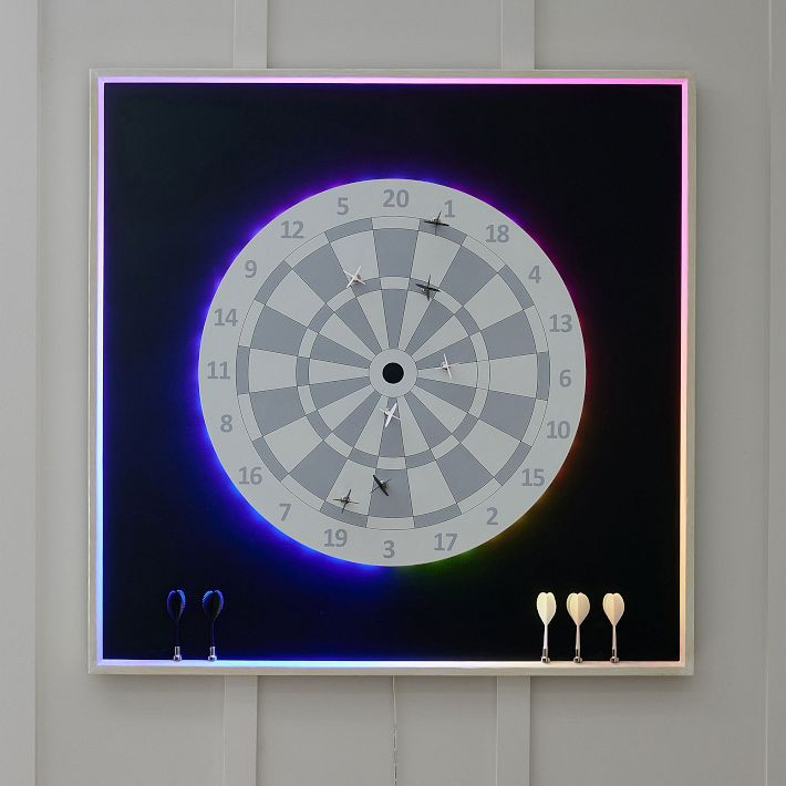 Backlit Dartboard | Pottery Barn Teen