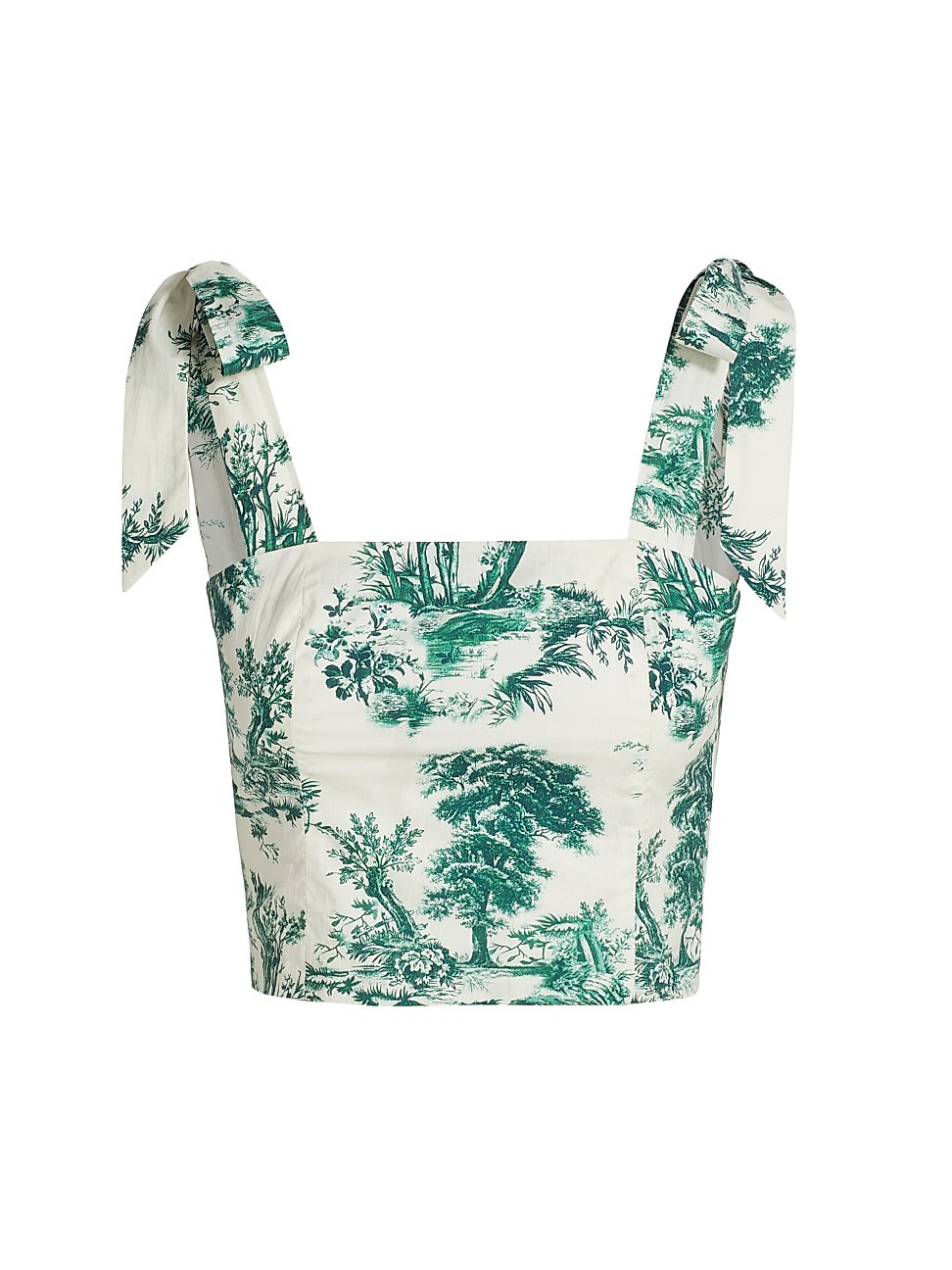 Helena Printed Crop Top | Saks Fifth Avenue