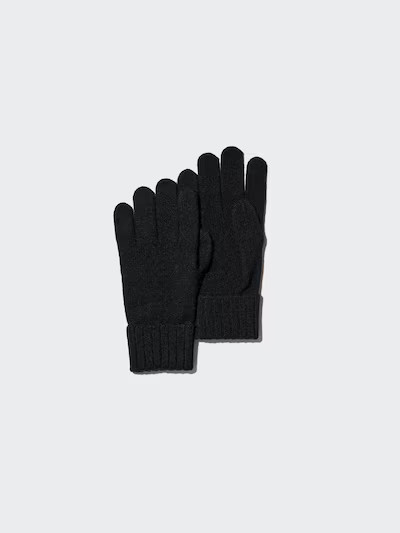100% Cashmere Knit Gloves | UNIQLO (UK)