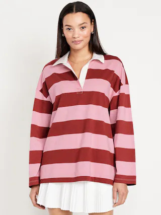 Oversized Rugby Polo | Old Navy (CA)